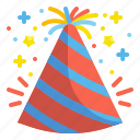 party, hat, celebration, birthday, new, year, fun