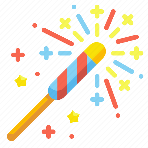 Sparkler, light, party, fireworks, celebration, new, year icon - Download on Iconfinder