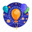 festive, celebrations, balloons, party, event, ceremony 