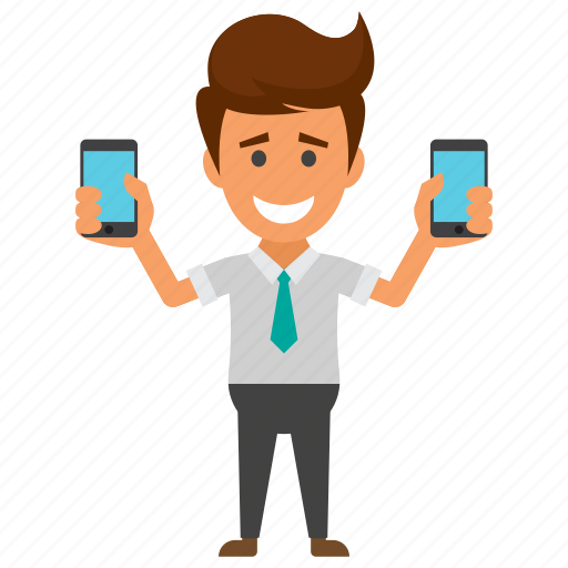 Business call, business communication, businessman with mobile, mobile developer, smartphone icon - Download on Iconfinder