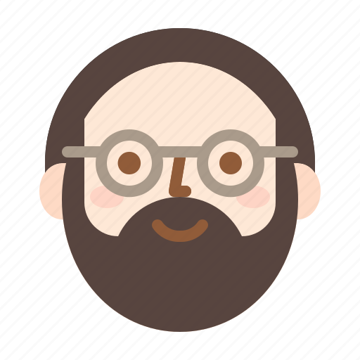Avatar, beard, man, smile icon - Download on Iconfinder