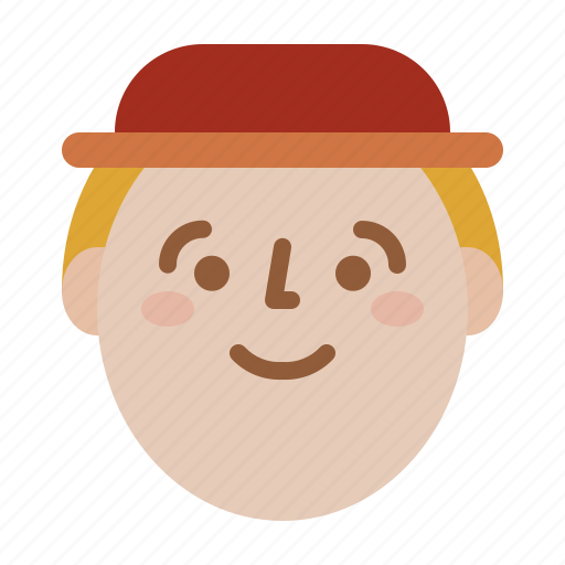 Boy, face, profile, smile icon - Download on Iconfinder