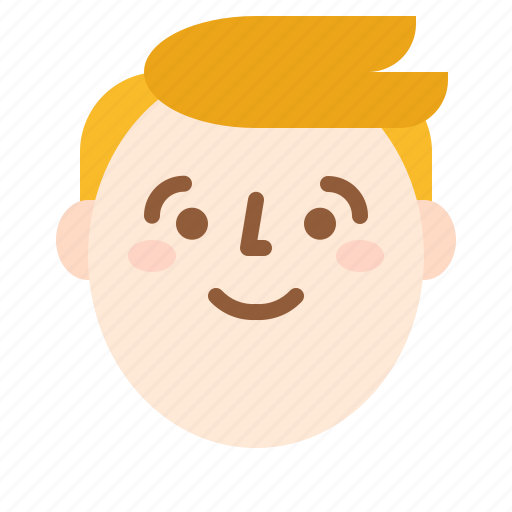 Face, head, man, smile icon - Download on Iconfinder
