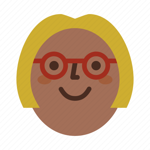 Face, girl, profile, smile icon - Download on Iconfinder