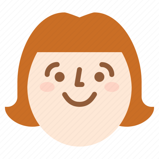 Face, happy, smile, woman icon - Download on Iconfinder