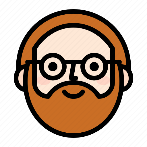 Avatar, beard, man, smile icon - Download on Iconfinder