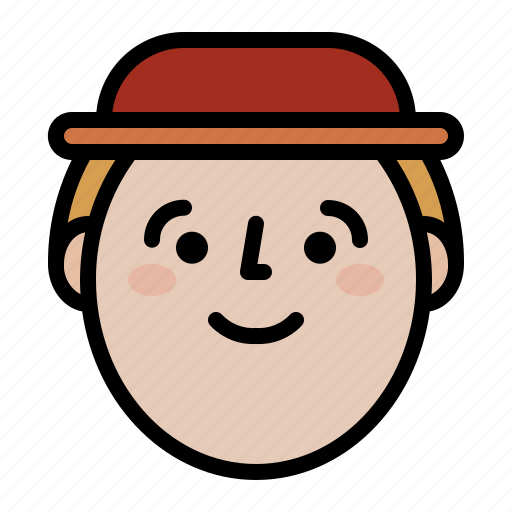 Boy, face, profile, smile icon - Download on Iconfinder