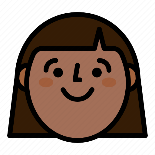 Face, girl, people, smile icon - Download on Iconfinder