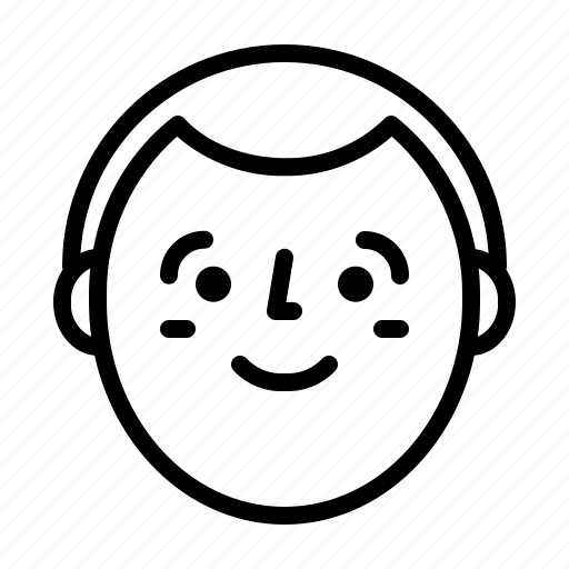 Avatar, head, man, smile icon - Download on Iconfinder