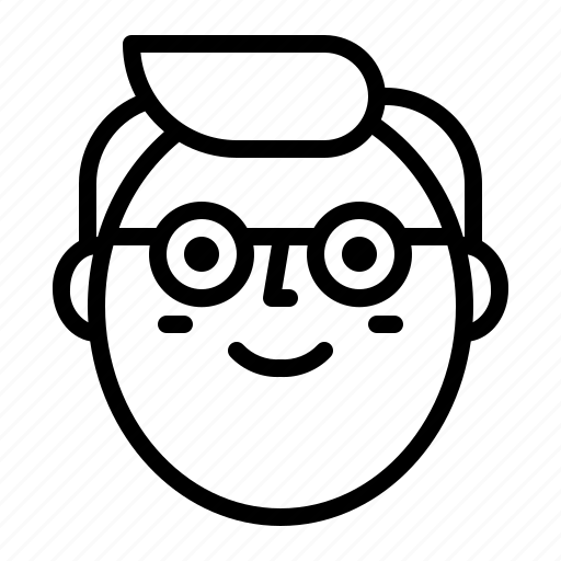 Man, profile, smile, sunglass icon - Download on Iconfinder