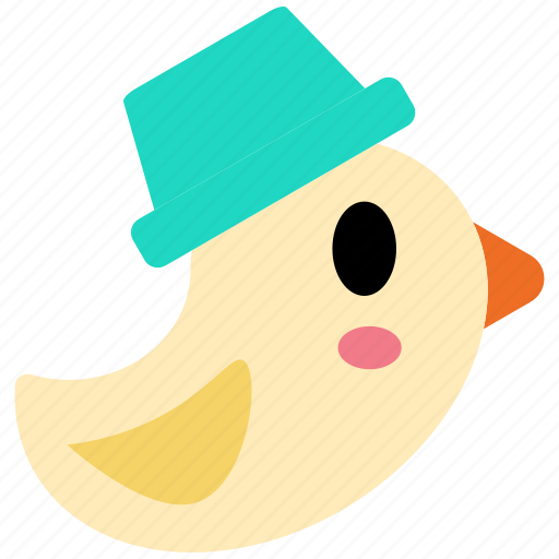 Bird, animal, nature, hat icon - Download on Iconfinder