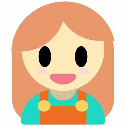 Girl, woman, avatar, user, interface, person, profile icon - Download on Iconfinder