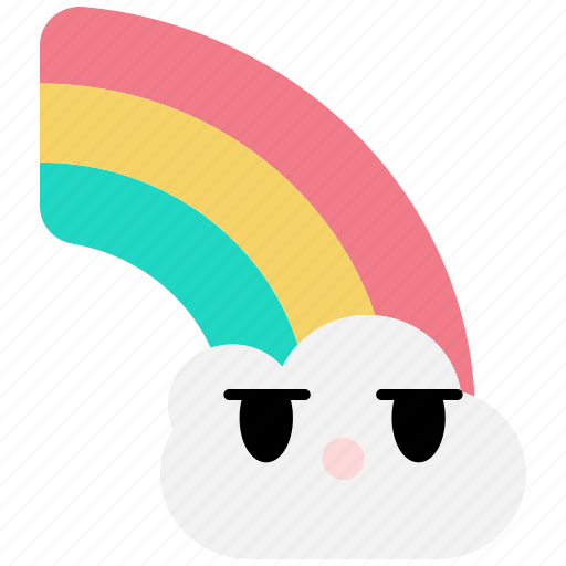 Rainbow, weather, cloud icon - Download on Iconfinder