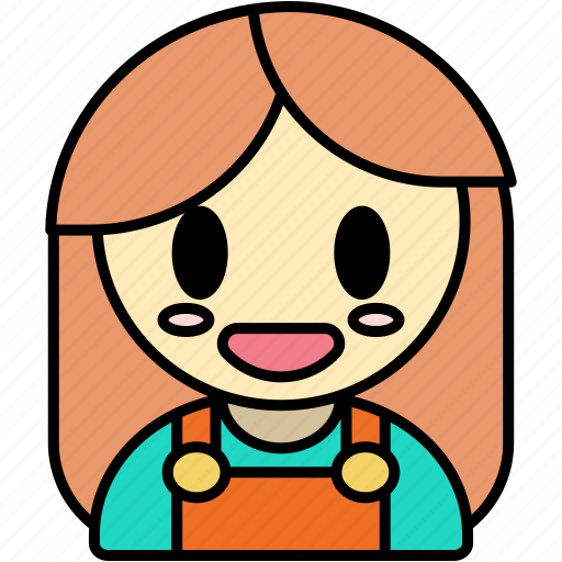 Girl, woman, avatar, user, interface, person, profile icon - Download on Iconfinder