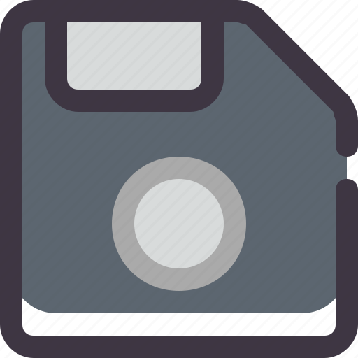 Disk, diskette, floppy, save icon - Download on Iconfinder