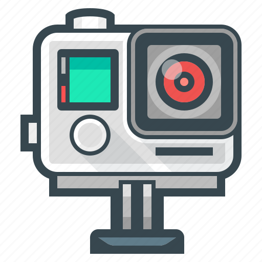 Camera, device, gopro, extreme, extreme camera, film icon - Download on Iconfinder