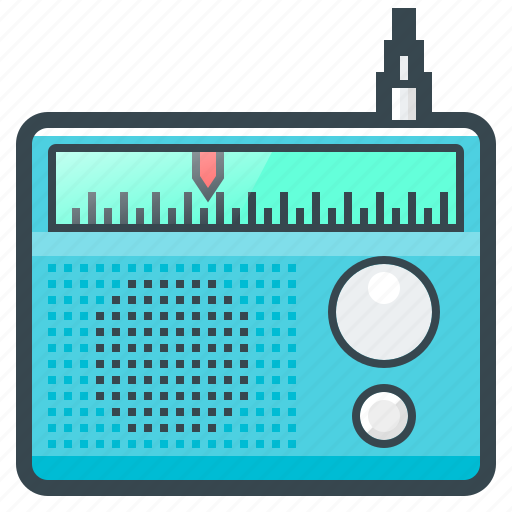 Appliances, electronics, equipment, radio, music, sound icon - Download on Iconfinder