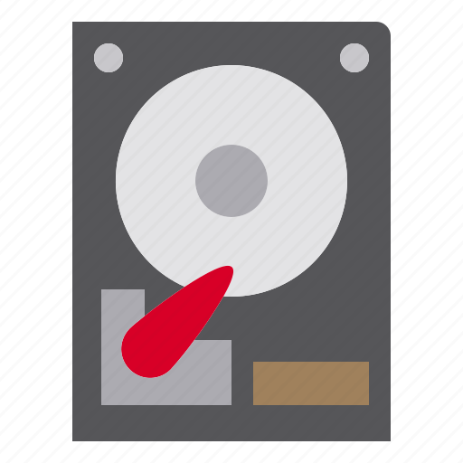 Disk, hard, computer, data, technology icon - Download on Iconfinder