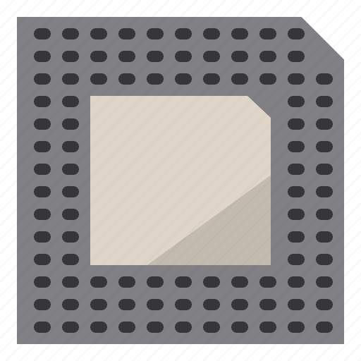 Microchip, processor, computer, technology icon - Download on Iconfinder