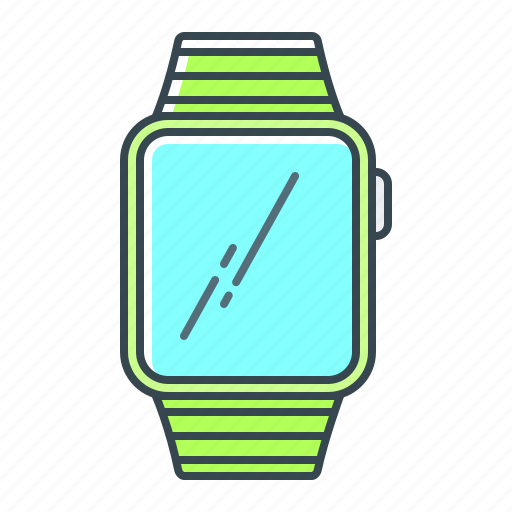 Apple, clock, device, digital, iwatch, smart watch, watch icon - Download on Iconfinder