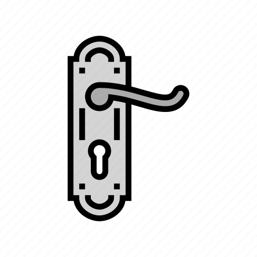 Lock, door, hardware, furniture, fitting, equipment icon - Download on Iconfinder