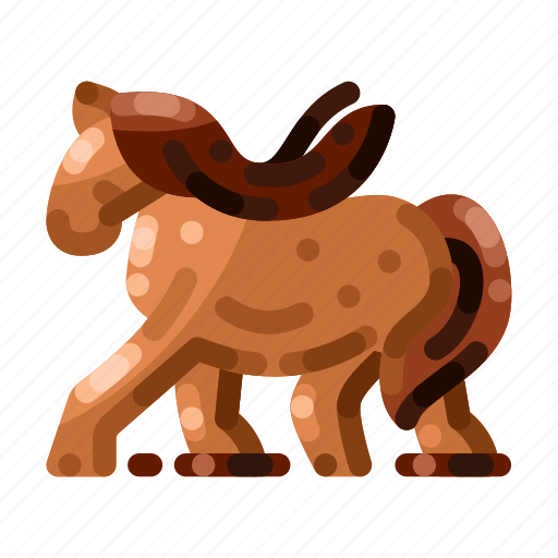 Horse, equine, animal, farm, mammal, riding, saddle icon - Download on Iconfinder