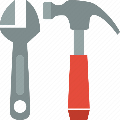 Adjustable, hammer, tools, wrench icon - Download on Iconfinder