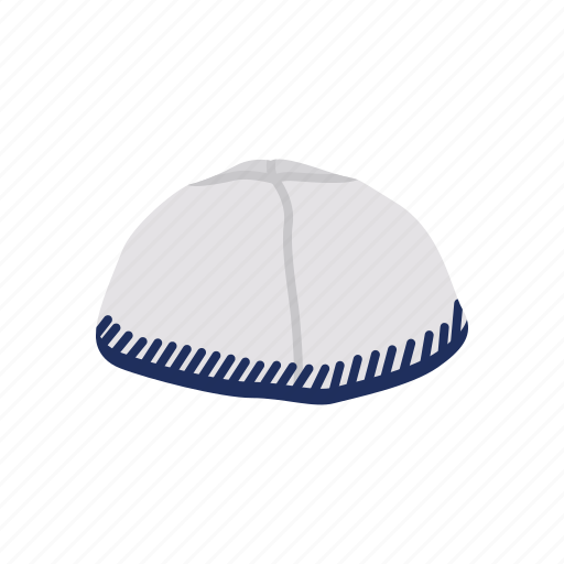 Brimless cap, cap, fashion, hat, jewish hat, kippah, yarmulke icon - Download on Iconfinder