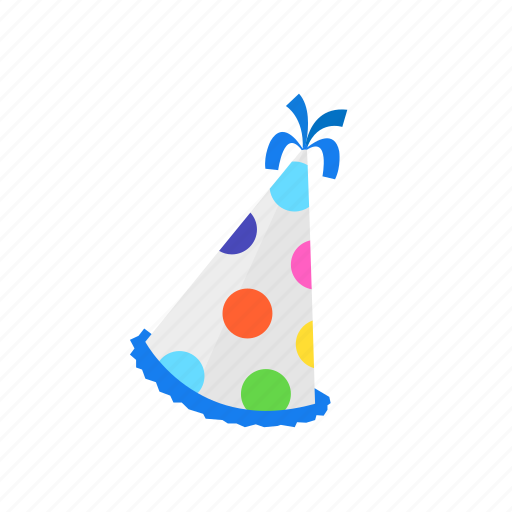 Birthday hat, cap, hat, occasion, party, party hat icon