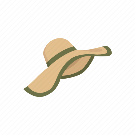 Beach hat, cap, clothing, fashion, hat, summer hat icon - Download on Iconfinder