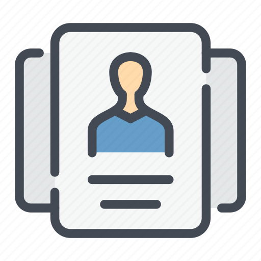 Cv, employee, job, person, portfolio, resume, work icon - Download on Iconfinder