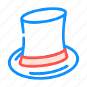 cylinder, hat, headgear, stylish, head, clothes