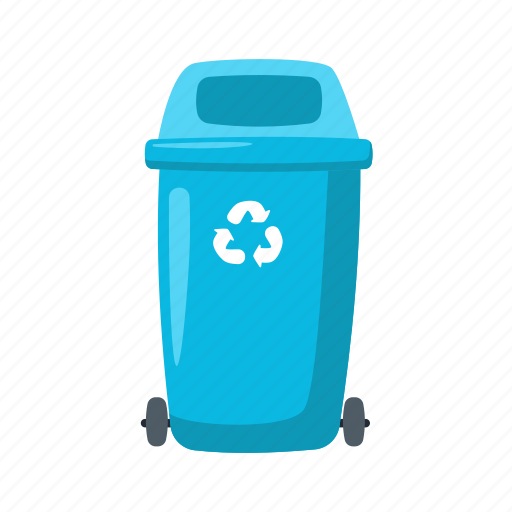 Utilization, garbage, truck, trash, can, flat, recycling icon - Download on Iconfinder