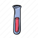 science, test, tube