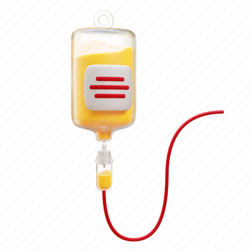 Intravenous, hospital, iv, liquid, medical, infusion, drip 3D illustration - Download on Iconfinder