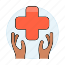 insurance, hand, red, policy, health, services, cross, benefits, medical