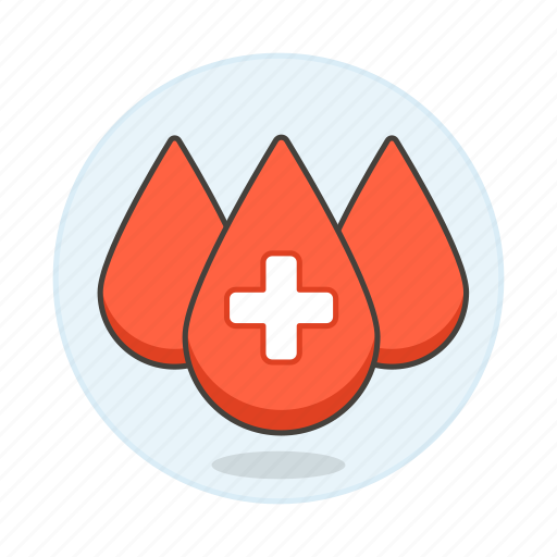 Blood, bloodbank, cross, donation, drop, drops, health icon - Download on Iconfinder