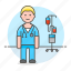 nurse, personnel, provider, male, pole, rn, health, medical, care, stethoscope, iv 