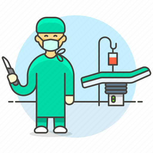 Male, surgery, room, full, operating, aseptic, iv icon - Download on Iconfinder