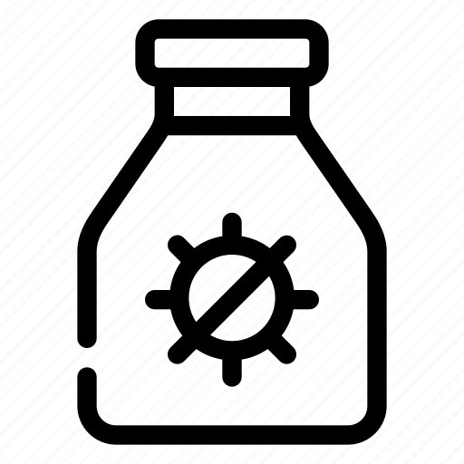 Pill, virus, medicine, healt, bottle icon - Download on Iconfinder