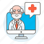 app, clinic, doctor, health, information, male, medical, online, ppointment, softwarea 