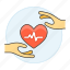 healthcare, ecg, hand, health, ekg, electrocardiogram, heart, signal, pulse 