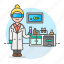 female, glassware, health, lab, laboratorist, laboratory, scientist, test, tube 