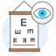 acuity, chart, diagnosis, examination, eye, health, medical, ophthalmology, optometry, test, visual 