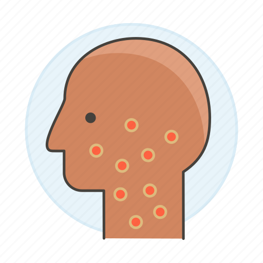 Acne, allergy, chickenpox, eruption, health, lesions, medical icon - Download on Iconfinder
