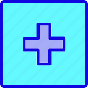 clinic, emergency, health, hospital, medical, pharmacy, symbols