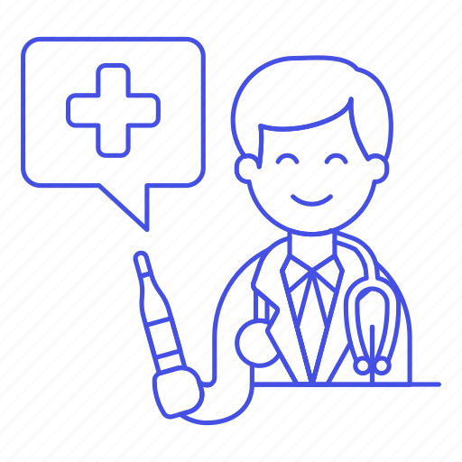 Consultling, doctor, health, hospital, male, medical, personnel icon - Download on Iconfinder