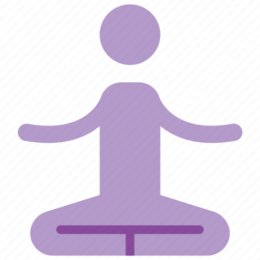 Fitness, gym, health, mat, peace, pose, yoga icon - Download on Iconfinder