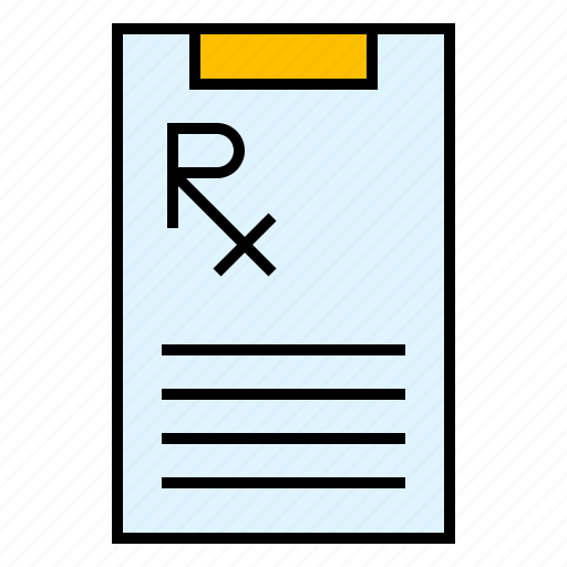 Medical, recepie, rx, prescription icon - Download on Iconfinder