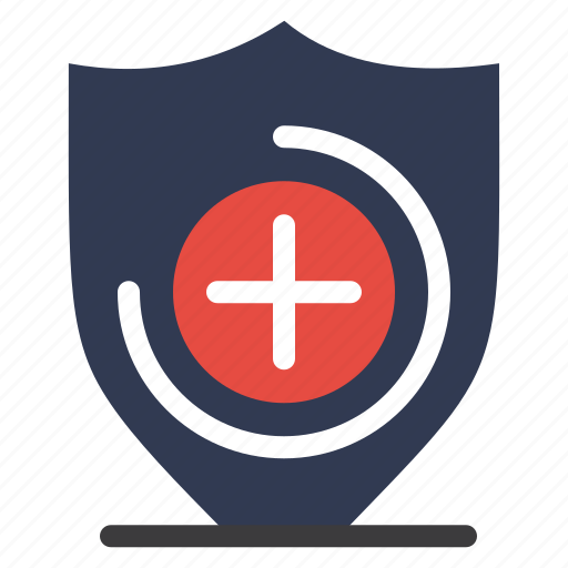 Healthcare, medical, shield icon - Download on Iconfinder